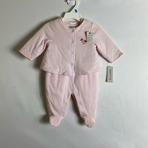 First impressions baby romper set